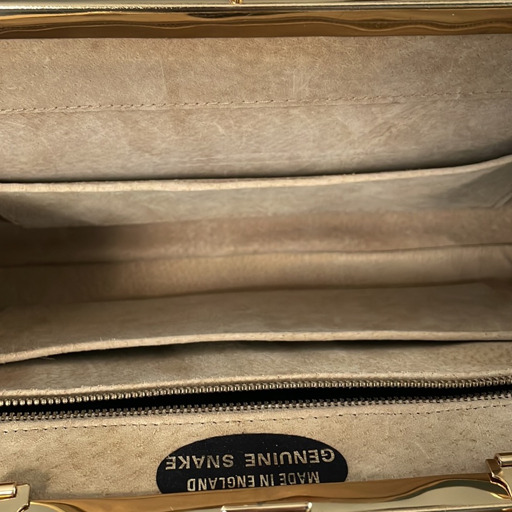 Genuine Snake Skin Purse made in England. - Picture 6 of 13